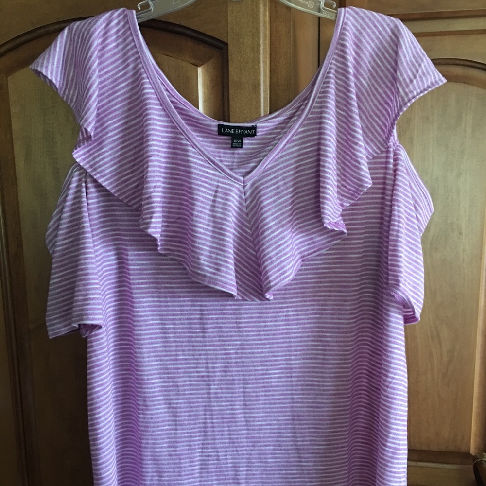 Lane Bryant Cold Shoulder Top